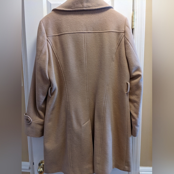 Camel Wool Coat - Picture 3 of 5